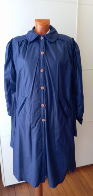 Gabardina, abrigo, chaqueta vintage.