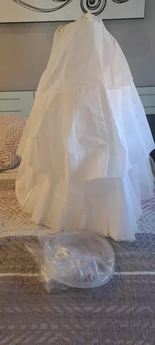 Cancán vestido comunión. Talla P.