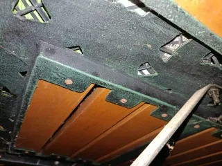 Tavolo da giardino in ferro battuto e legno