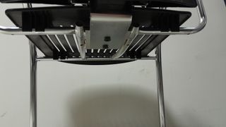 Silla Escritorio Negra con patas de metal