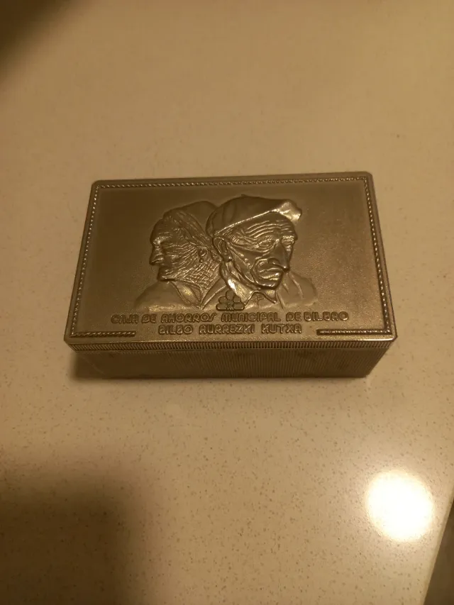 Caja Metálica Caja de Ahorros Municipal