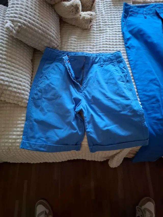 Pantalones cortos azules