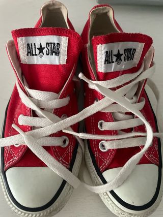 Zapatillas Converse All Star Rojas