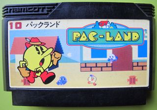 Pac-Land FAMICOM NES Namcot cartucho