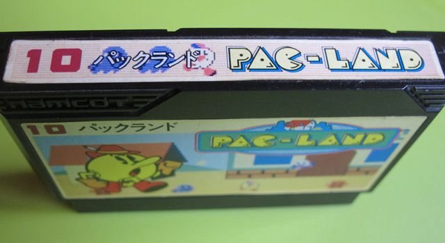 Pac-Land FAMICOM NES Namcot cartucho