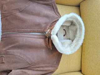 Cazadora ante con borreguito