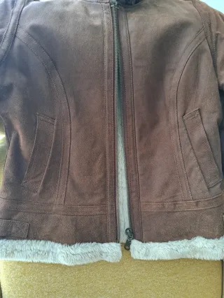 Cazadora ante con borreguito