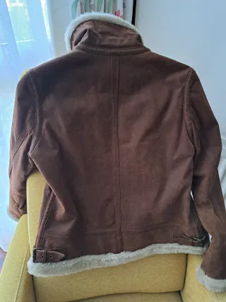 Cazadora ante con borreguito