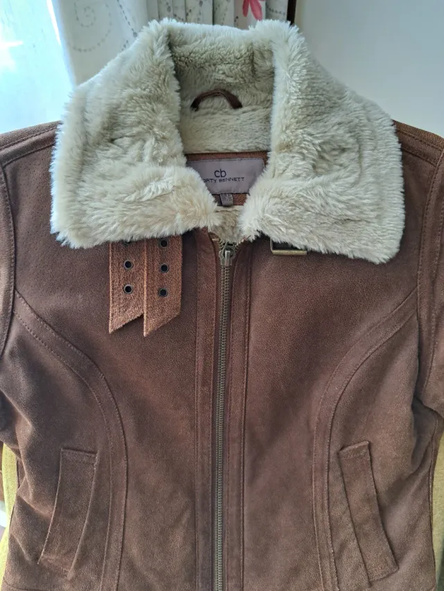 Cazadora ante con borreguito