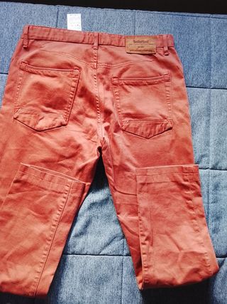 Pantalones Timberland Hombre Naranja