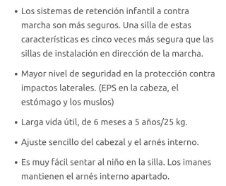 Silla coche Besafe ACM 0-25 kg.