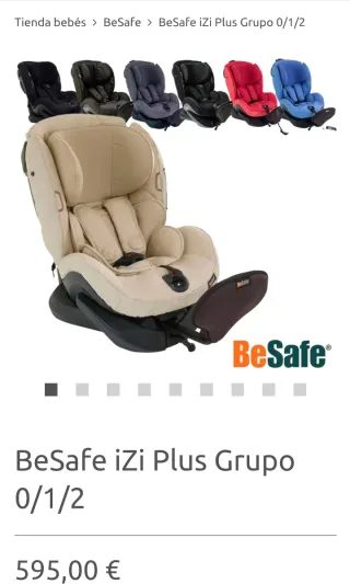 Silla coche Besafe ACM 0-25 kg.