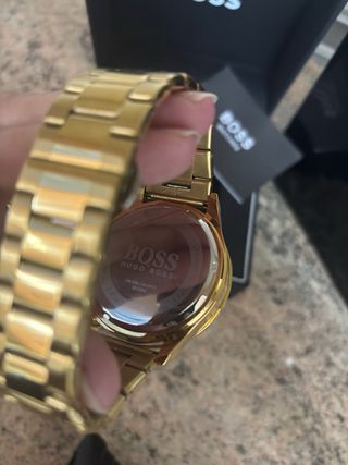 Reloj Hugo Boss Cronógrafo Dorado