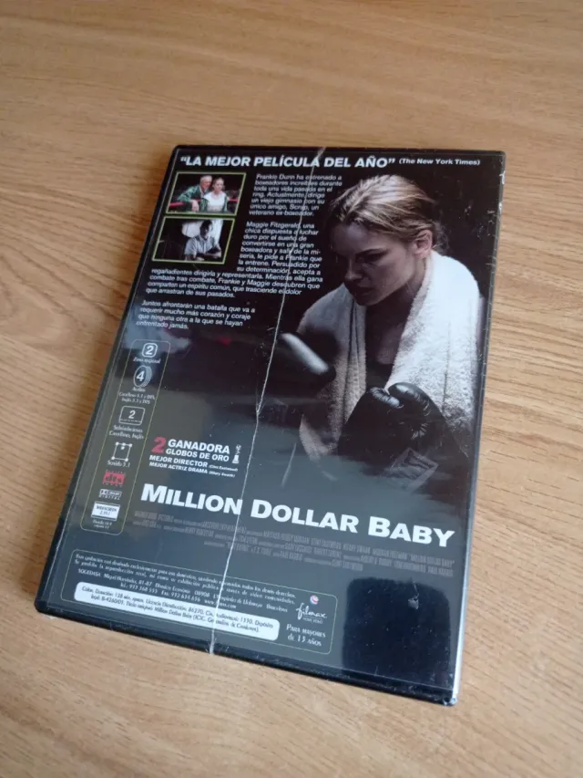 Million Dollar Baby DVD 4 Premios Oscar