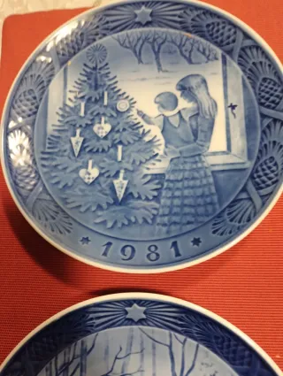 4 Piatti Royal Copenhagen 1981-1988