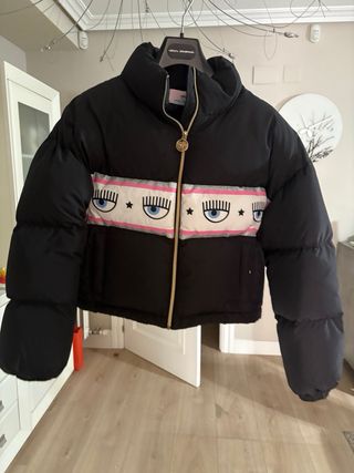 Chaqueta Chiara Ferragni Negra Multicolor