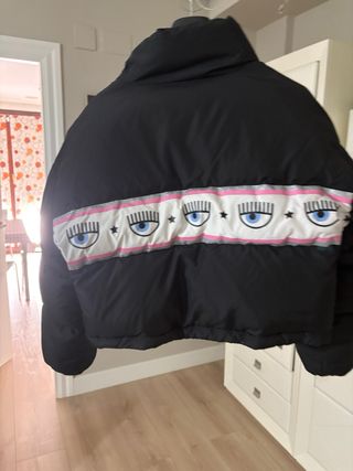 Chaqueta Chiara Ferragni Negra Multicolor