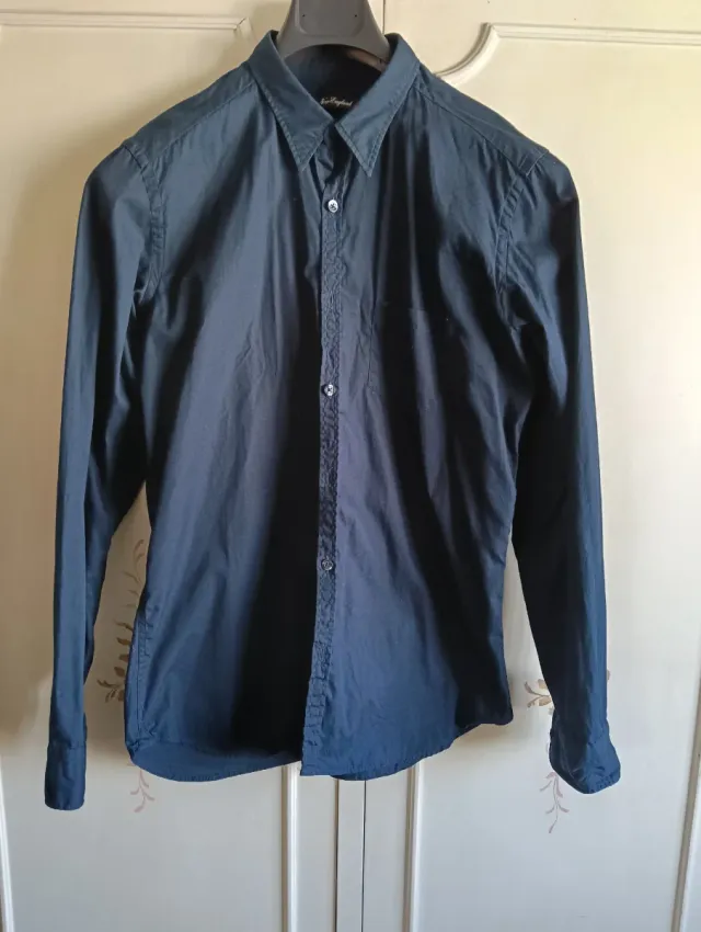 Camisa New England azul marino