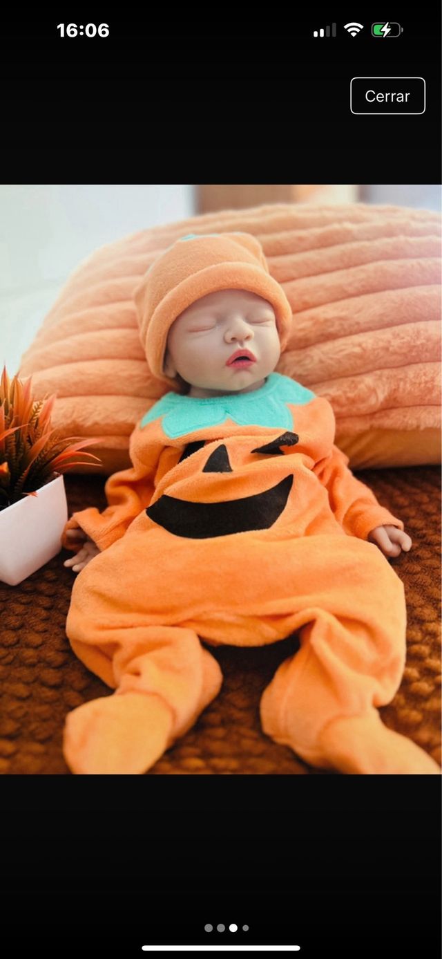 Reborn de silicona platino cuerpo completo