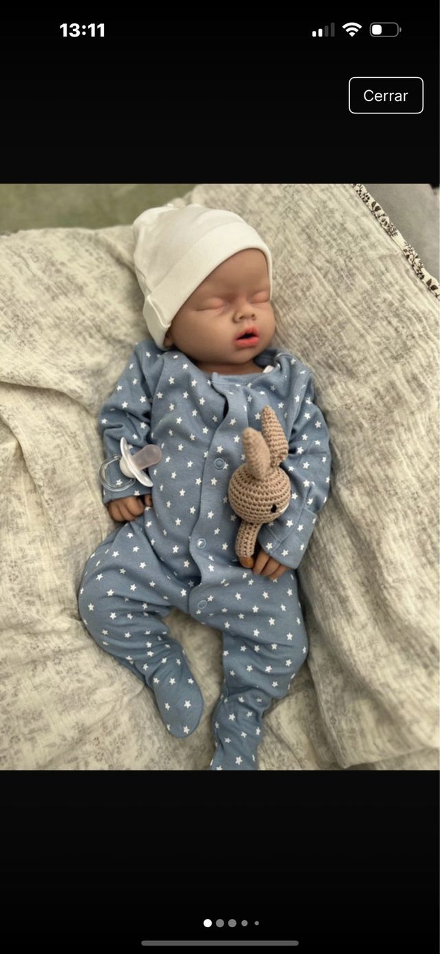 Reborn de silicona platino cuerpo completo