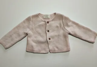 Cardigan rosa neonata 68 cm