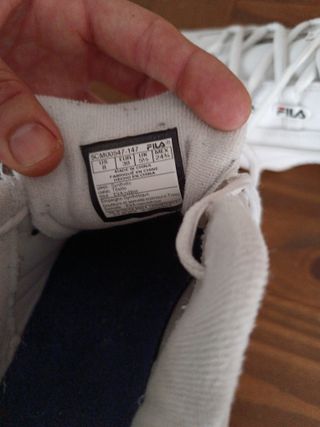 Zapatillas Fila Blancas