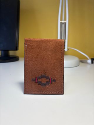 Portafoglio in cuoio argentino