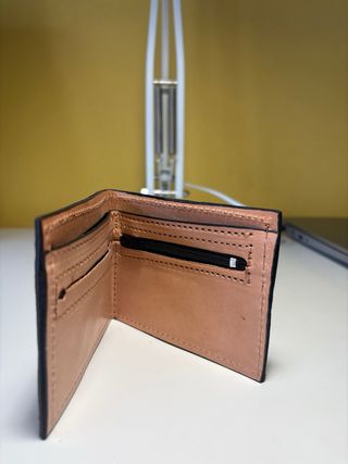 Portafoglio in cuoio argentino