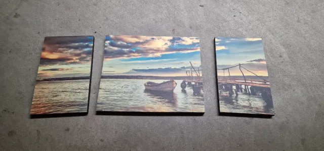 Quadri su tela – set di 3 pezzi