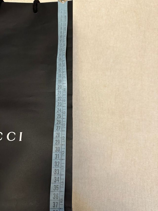 Busta Gucci originale nera