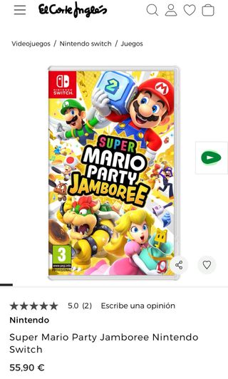 Super Mario Party Jamboree Nintendo Switch