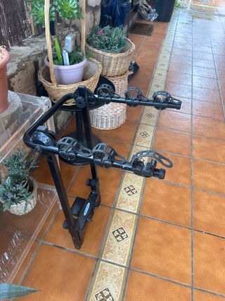 Portabicicletas de bola de remolque 3 bicicletas