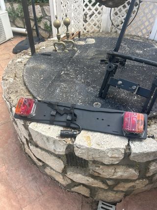 Portabicicletas de bola de remolque 3 bicicletas