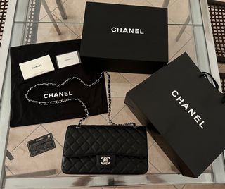 Borsa Chanel Timeless Pelle Nera