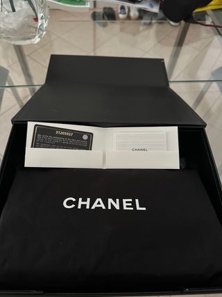 Borsa Chanel Timeless Pelle Nera