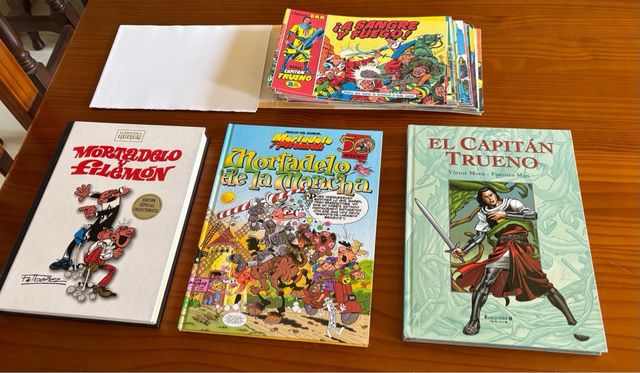 Pacchetto fumetti Mortadelo y Filemón y Capitán Thunder