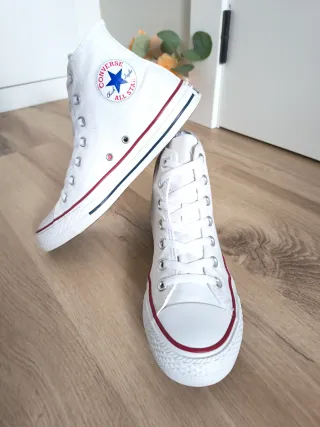 Converse talla 39 color blanco