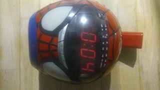 Radio Despertador Spiderman Marvel