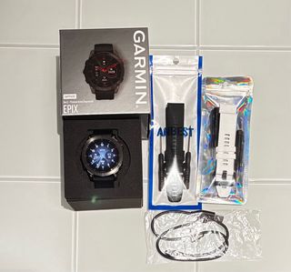 Reloj Garmin Epix Gen 2 Sapphire+2 correas nuevas