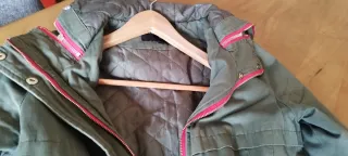 Parka acolchada Missfofo verde talla M