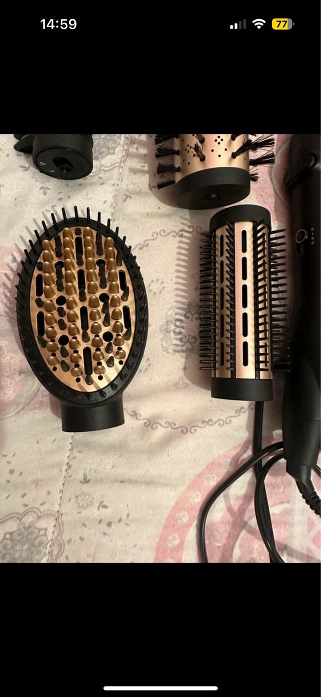 Moldeador de pelo Babyliss con cabezales