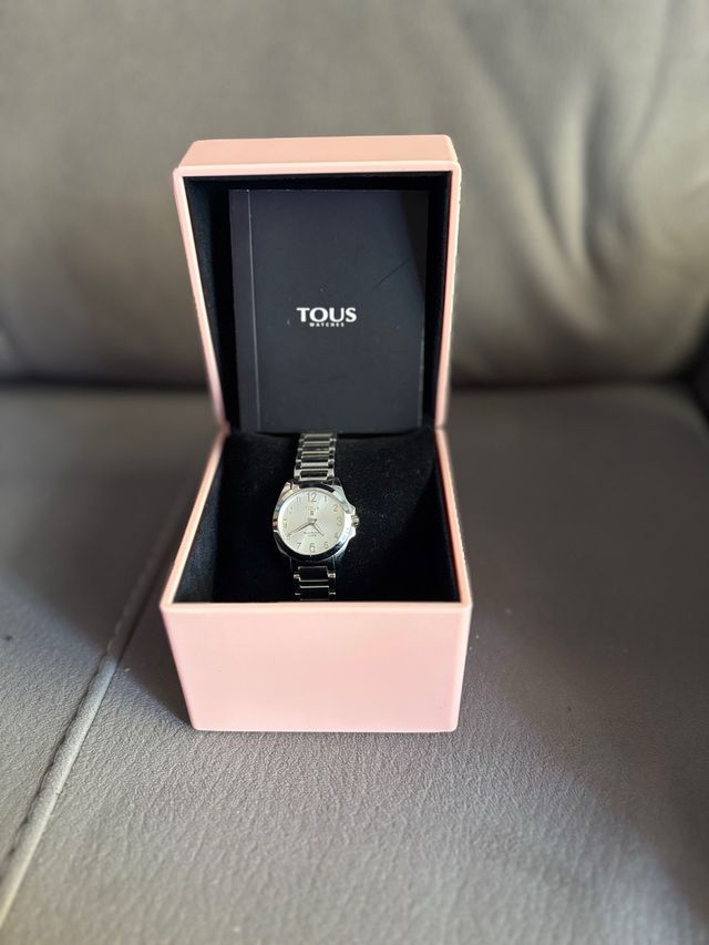 Reloj Tous Plata y Rosa