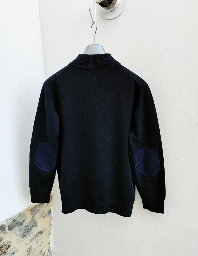 Maglione Uomo Capua Napoli Cashmere Blu XL