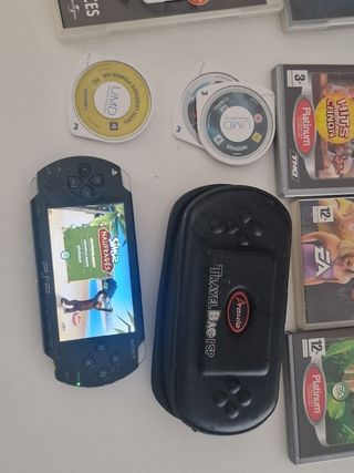 PSP + 8 juegos