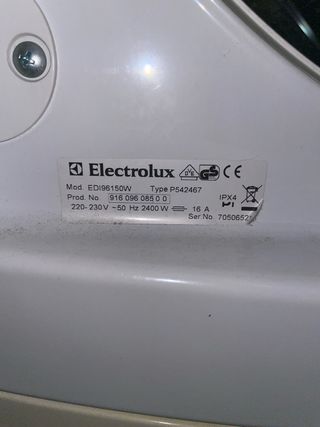 Secadora Electrolux Iron Aid