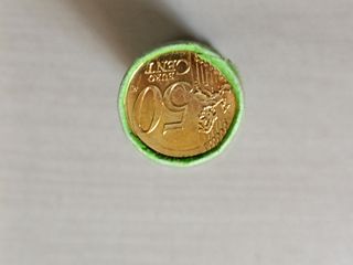 Rotolino 40 Monete 50 Cent. Euro
