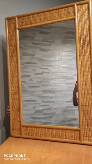 Espejo con 6 cajones