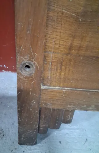 MAS REBAJA! Cama antigua de madera