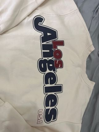 Sudadera beige Lefties Los Angeles USA