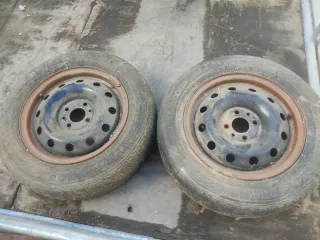 Llantas 4x100 con gomas 185-65--14